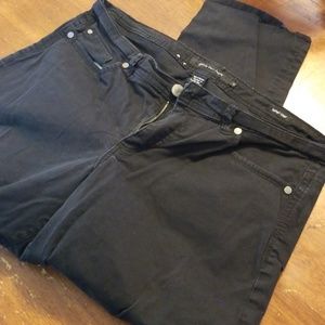 Calvin Klein black ankle jeans